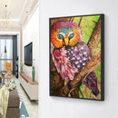 5D DIY Full Round Drill Diamond Painting Animal Rhinestone Picture (B2494)