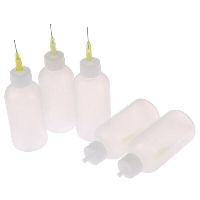 50ml Needle Dispenser Dispensering Bottle Rosin Solder Liquid Glue Bottle DD Gw