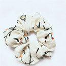 16pcs Hair Scrunchies Band Elastic Ties Big Floral Ponytail Holder Pack F. Women