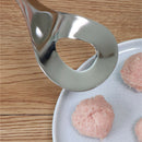 1X(Convenient Meatball Maker Stainless Steel Stuffed Meatball Maker Diy Fis