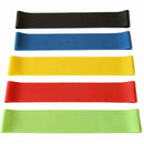 Resistance Elastic Band Exercise Yoga Belt Rubber Fitness Training Stretch, Q4O1