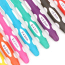9pcs Multi Colour Crochet Hooks Yarn Knitting Needles Set Tool 2.0mm-6.0mm Favor