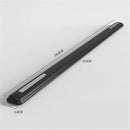 4Pcs Car Carbon Fiber Anti Rub Unique Black Strip Bumper Corner Protector Guard