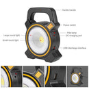 Solar Portable Rechargeable LED Flood Light Outdoor Garden Work Light UXU