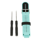 Silicone Band For Garmin Forerunner 220/230/235/620/630 Green+Black