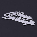 Birthday DIY Metal Scrapbook Craft Embroidery Art Cutting Die Stencils Gift A