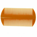 Amber Fine Tooth Portable Two Side Plastic Hair Comb Y3O2