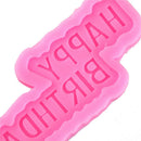 Happy birthday fondant cake decorating silicone mold baking tools xmas decor  OZ