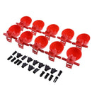 10pcs/set Automatic Bird Coop Feed Poultry Water Drinking Cups Chicken Fowl