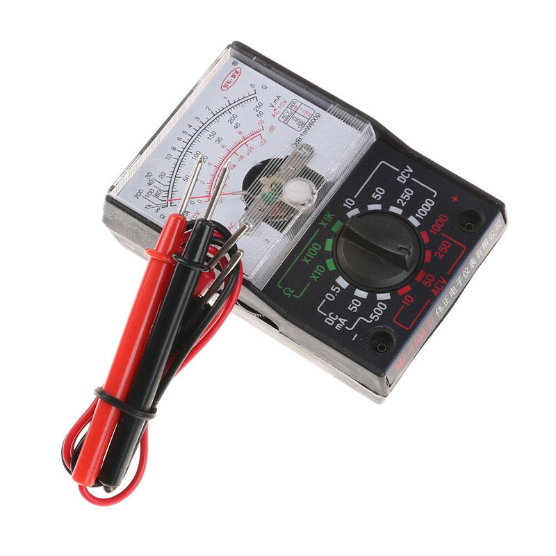 1000V Voltmeter DC/AC 250mA Ammeter 1K Resistance Meter Analog Multimeter Too Gw