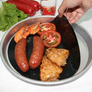 Round Non-Stick Pan Mat Heat Resistant BBQ Roast Pad Kitchen Baking Sheet
