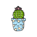 Cartoon Cute Potted Plant Brooch Badge Unisex Shirt Enamel Pins (Style 7)  A