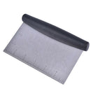 Dough Cake Stainless Steel Kitchen Pizza Flour Tool Cutter Gadget ScraperB.kz