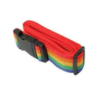 New 4 Travel Luggage Suitcase Strap Baggage Backpack Bag Rainbow Color Belt C4M1