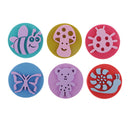 12Pcs Sponge Painting Brush Sponge Stampers Kids DIY Graffiti Drawing Craft Toys