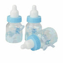 12 pcs Baby Shower Party Favours Decoration Candy Filling Bottles (Pink+Blu
