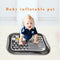 Baby Inflatable Patted Pad Water Ice Mat Cushion w/ Inflator (Geometric)