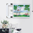 5D DIY Full Drill Diamond Painting Ocean Beach Pattern Home Needlework (05)