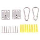 2Sets U-Shaped Hooks Stainless Steel Heavy Duty Multi-Function Hammock HookB Kw