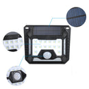 32 LED Solar Powered Motion Sensor Wall Light Waterproof Garden Security Lamp
