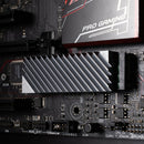For Laptop PC M.2 2280 SSD Hard Disk Aluminum Heat Sink with Thermal Pad