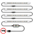 1PCS 5050 RGB SMD 48LED 12V LEDS SMD LED Strip Light Waterproof +APP Controller