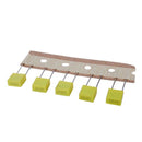 50pcs 10 Value Polypropylene Safety Plastic Film Capacitor (1nF-0.47uF)