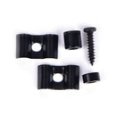 1Set String Tree Guide Retainer for Electric Guitar Bass Replacement Parts-Black