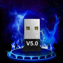 USB Black Adapter For Bluetooth V5.0 PC PS4 One Laptop Recei New Compu K8X6 X8R2
