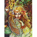 5D DIY Special Shaped Diamond Painting Girl Cross Stitch Mosaic Craft Kits