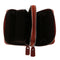 Leather Unisex Credit Card Holder Zipper Wallet Business Cards Case Purse Travel