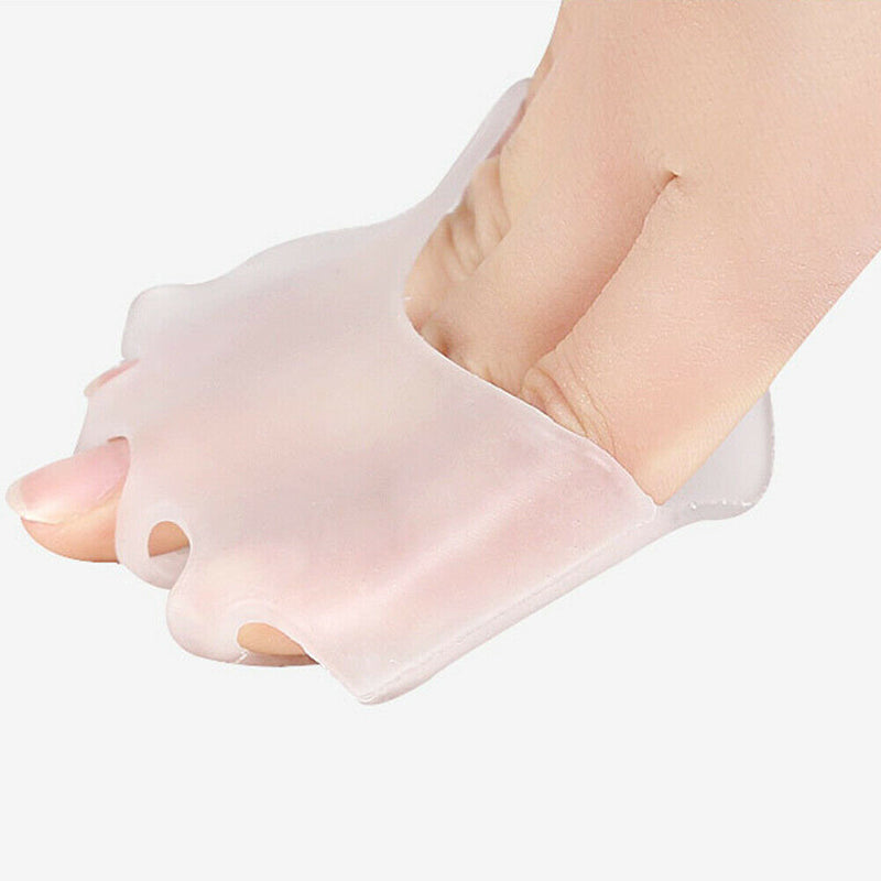 Silicone Gel Insoles Forefoot Pads Pain Relief Toe Separator Foot Insert-Cushion