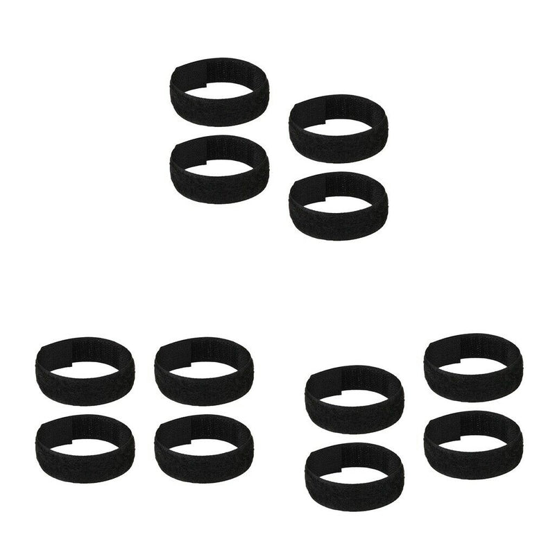 Pack of 15 No-Crow Rooster Collar (18x2cm/ Black Colors)