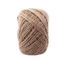 100 Meter - Natural Textured Hessian Jute Twine String 1mm I6K4