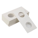 100PCS Mylar Cardboard Coin Holders Flip Collection Supply Storage 20.5/25mm