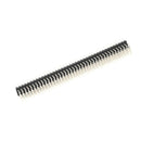 Black 90 Degree 2.54mm 3x40P Pins Three Row Right Angle Pin Header Connector JR