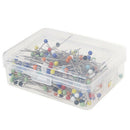 250pcs Sewing Pins Ball Glass Head Pins Straight Quilting Pins DIY Sewing Craft