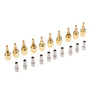10Pieces Connector SMA Male Jack Pin Crimp Window for RG174,RG316