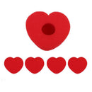5pcs Magic Trick Sponge Heart Love Balls Street Magic Close-up Accessories