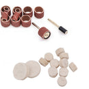 122Pcs Abrasive Tools for Rotary Tool Accessory Set Fits for Drill Grinding