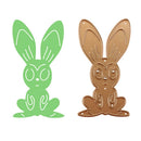 Rabbit Cutting Dies Stencils Scrapbook Embossing DIY Craft Album Card Gift Decor