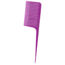 Plastic Sectioning Weave Highlight Foiling Hair Combs for Salon Dyeing