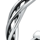 Elegant Knitting Twist Open Rings Wedding Jewelry For Women-It Can Be adjusta H3