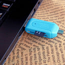 1Pcs Micro USB+USB 2.0 OTG Adapter SD T-Flash Memory Card Reader for Smartphone