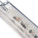Universal Car Front Rear Number License Plate Frame Cover with Red 54 LED Light