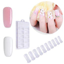 Poly Gel Nails Builder Extension Tips Clear UV Brush Gel Mold Tips PolyGel L8I5