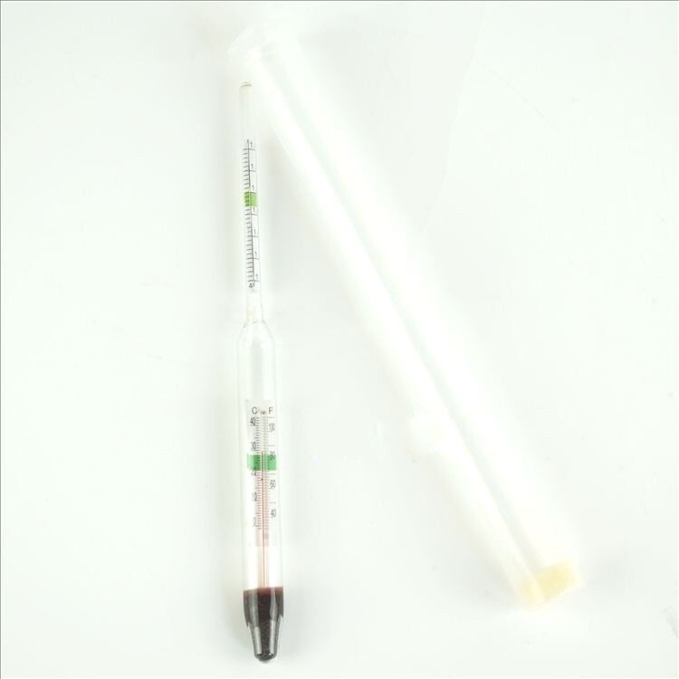 Aquarium Glass float Hydrometer Thermometer Salt Marine Aquarium Tank