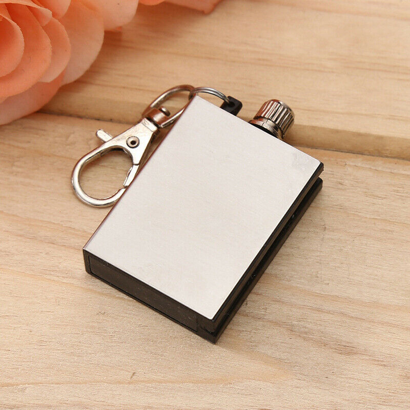 Portable Survival Fire Starter Flint Match Metal Lighter Hiking Camping To PLH