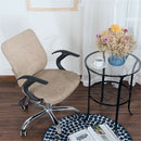 Spandex Elastic Office Chair Slip Cover Protector Rotating Chair Seats Beige
