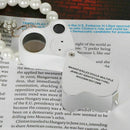 3-Piece Set Of Magnifying Magnifying Glass 30, 40, Double 30/60 Magnifying